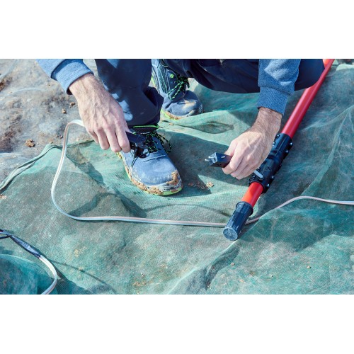 Cable extensor de 15m para  Vareador Cigüeña VA1 con pinzas para batería de 12V /VA300315