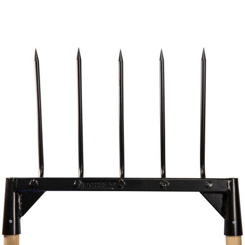 Horca Ecológica 5 púas, mangos de madera certificada / 9145ECO