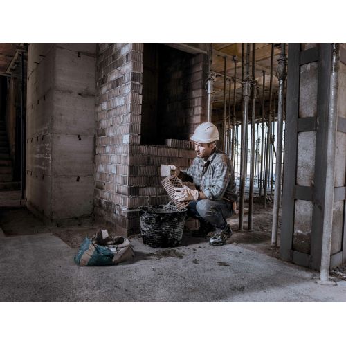 Paleta norte con mango madera para trabajos de albañilería / 5844