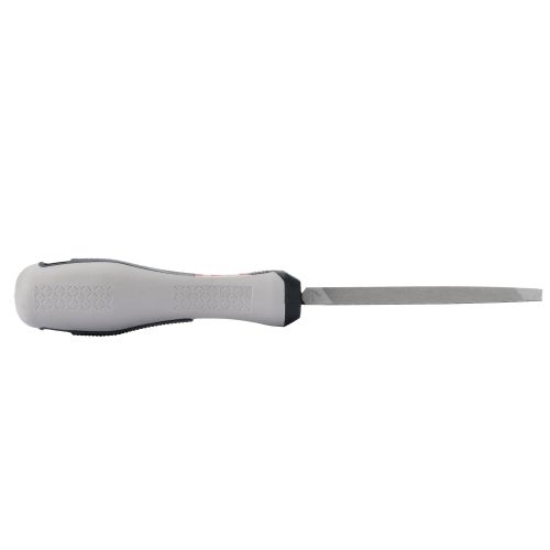 Lima afilado triangular normal para sierra con mango bimaterial / 4042MB