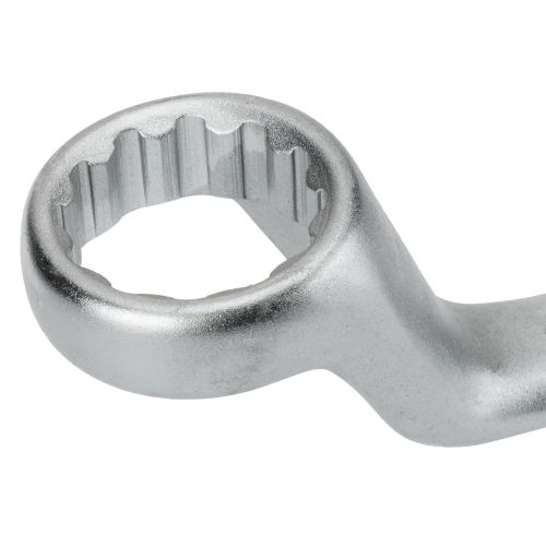 Llave estrella acodada forjada en acero CrV para apriete y ajuste / 6420