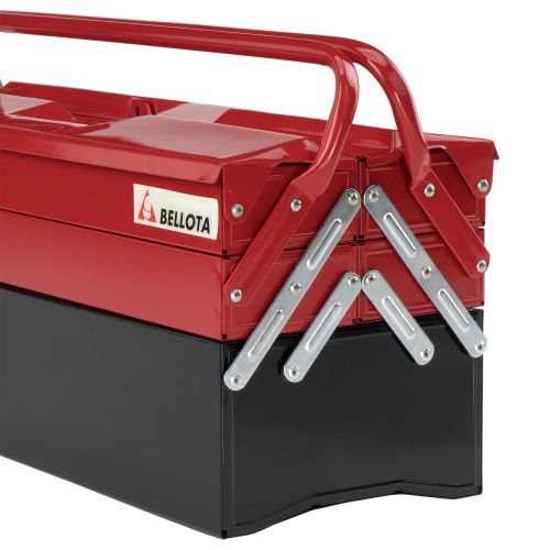 Caja portaherramientas metálica de 2 alturas / 6902500