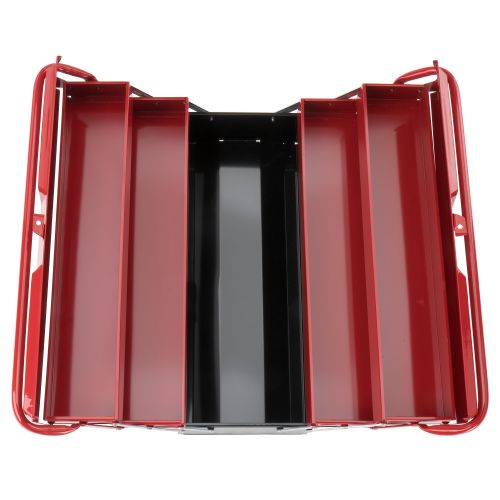 Caja portaherramientas metálica de 2 alturas / 6902500