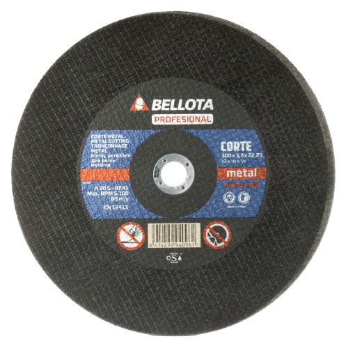 Disco abrasivo profesional para corte metal, máquina estacionaria 3,5 mm / 50431