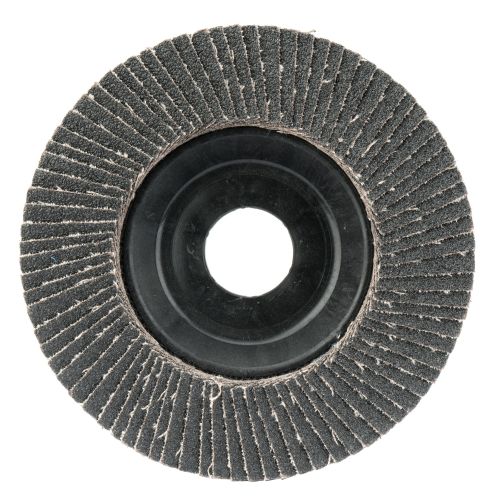 Disco de láminas base plana poliamida para desbaste piedra, grano SiC / 50503