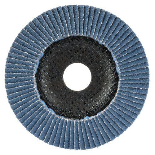 Disco de láminas base fibra cóncava para desbaste inox-metal, grano AZ / 50512