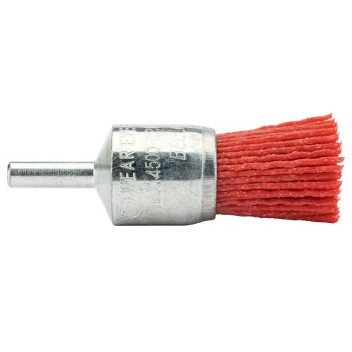 Cepillo brocha con perno, hilo de nylon grano basto SiC 80 / 50827B