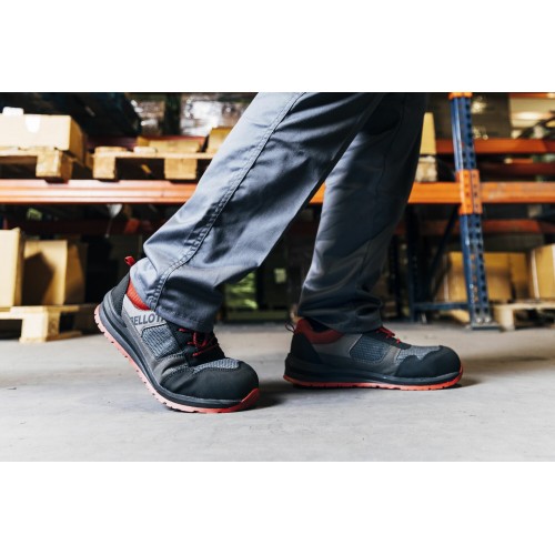 Zapato de seguridad Street S1P Rojo / 72350BR