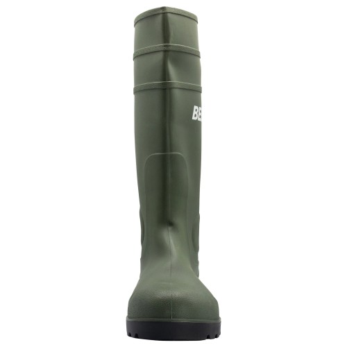 Bota de seguridad de agua PVC S5 Verde / 72242