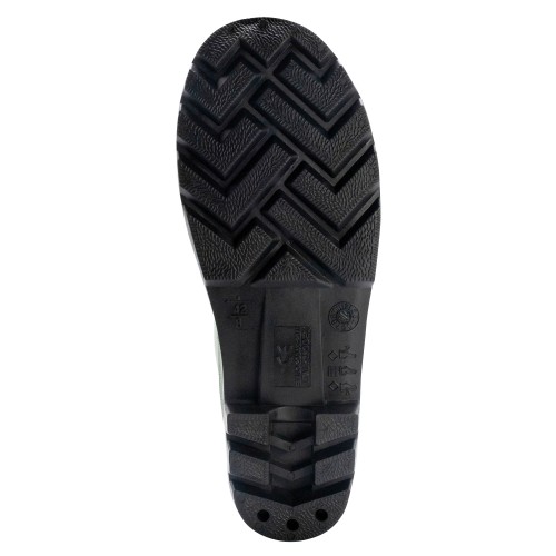 Bota de seguridad de agua PVC S5 Verde / 72242