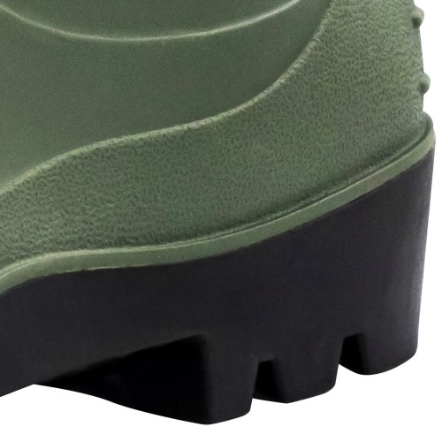 Bota de seguridad de agua PVC S5 Verde / 72242