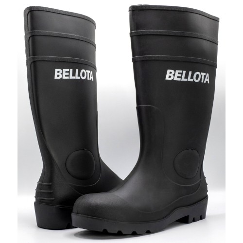 Bota de seguridad de agua PVC S5 Negro / 72243