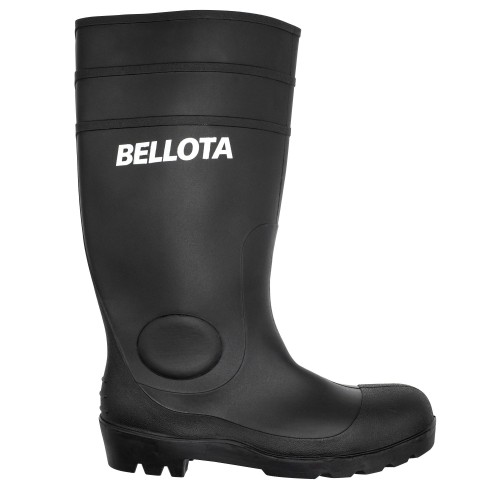 Bota de seguridad de agua PVC S5 Negro / 72243