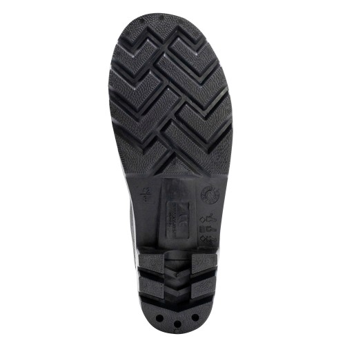 Bota de seguridad de agua PVC S5 Negro / 72243