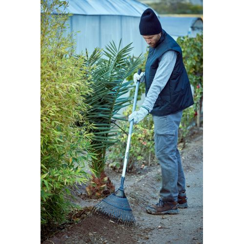 Escoba púas planas para limpieza de césped con mango aluminio  / 3041CMA