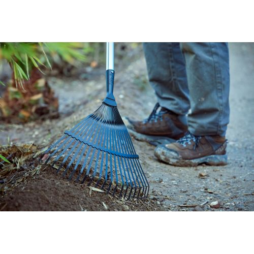 Escoba púas planas para limpieza de césped con mango aluminio  / 3041CMA