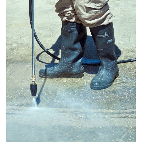 Bota de trabajo de agua PVC OB Negro / 72241B
