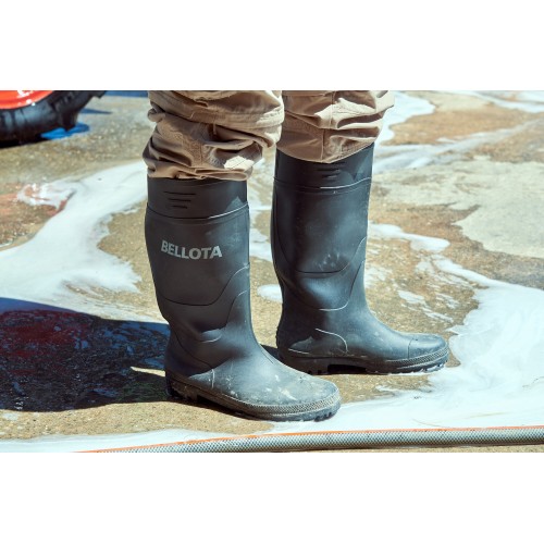 Bota de trabajo de agua PVC OB Negro / 72241B