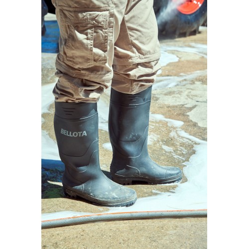 Bota de trabajo de agua PVC OB Negro / 72241B