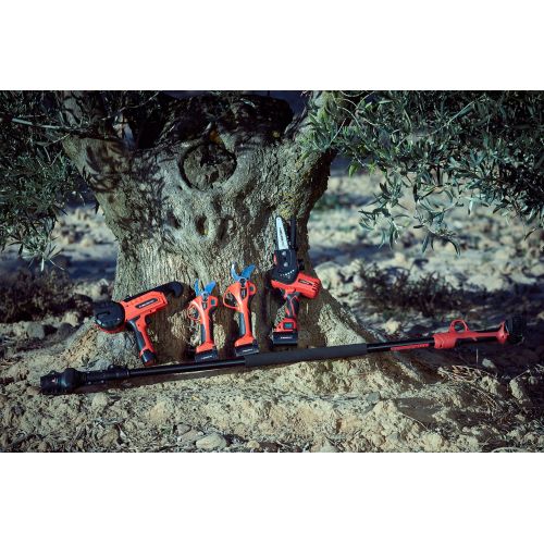 Pértiga extensible hasta 2,2m compatible con las tijeras eléctricas a batería  de la primera generación/ EPP1EXTP