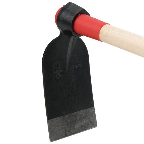 Azada forjada con sistema antigiro con mango de madera certificada de 1100mm para remover la tierra / HOE325W