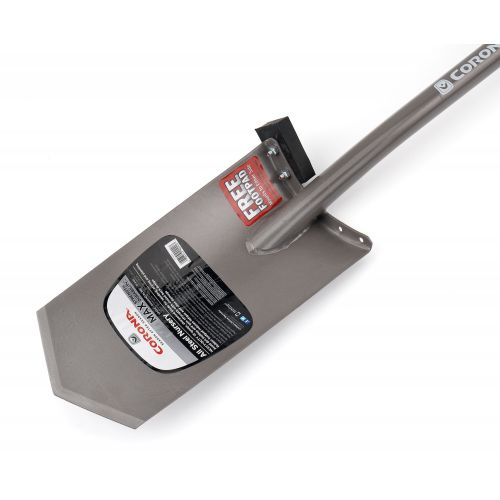 Pala de acero- hoja punta- 38cm / AS90240