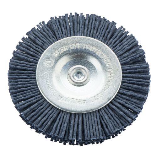 Cepillo circular con perno, hilo de nylon grano fino SiC 180  / 50825F