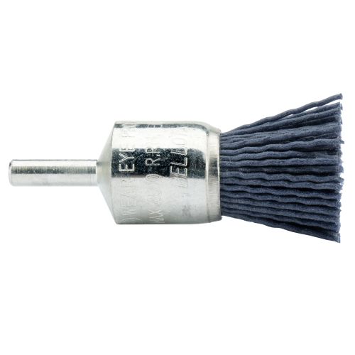 Cepillo brocha con perno, hilo de nylon grano fino SiC 180 / 50827F