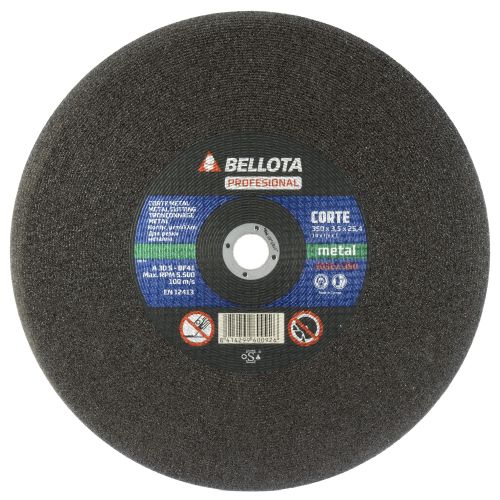 Disco abrasivo profesional para corte metal, máquina estacionaria 3,5 mm / 50321