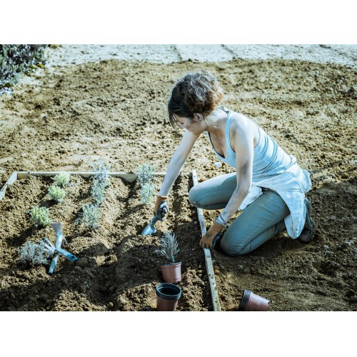 Cultivador de aluminio de mango corto,  con ancho de trabajo 84mm / 2998