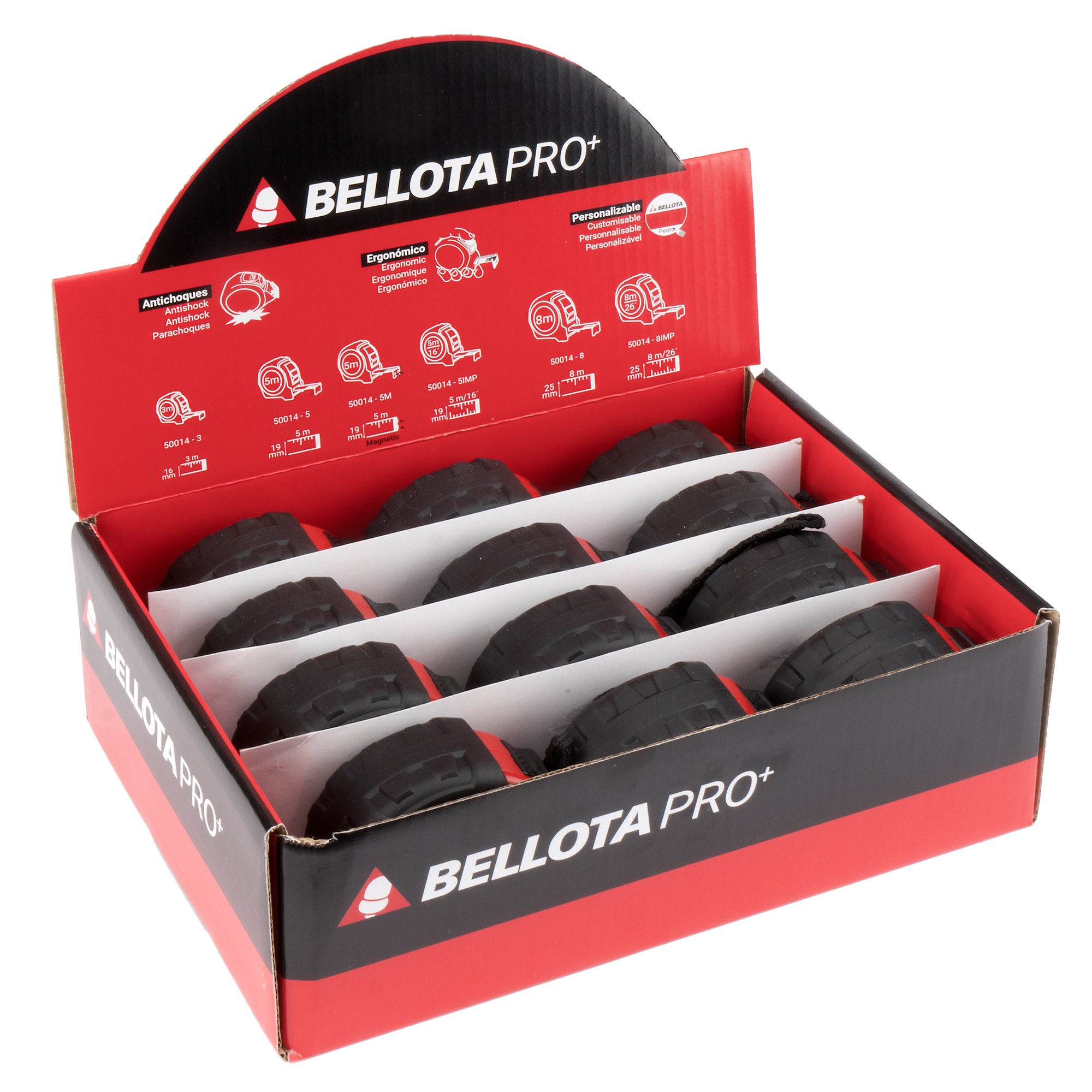 Flexómetro bimaterial 5 m / 500145