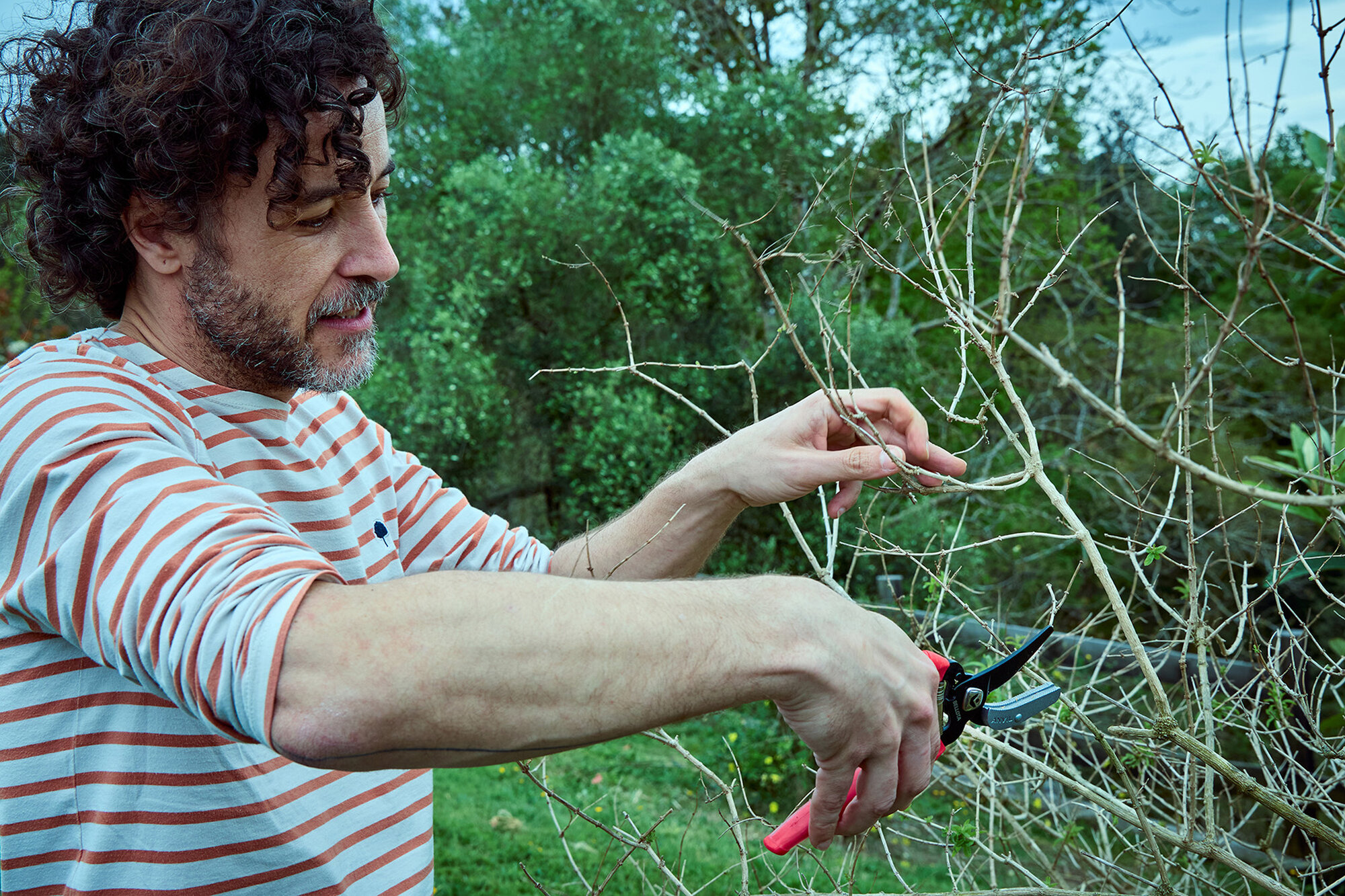 Tijera de una mano yunque mangos Comfort Gel / 3415