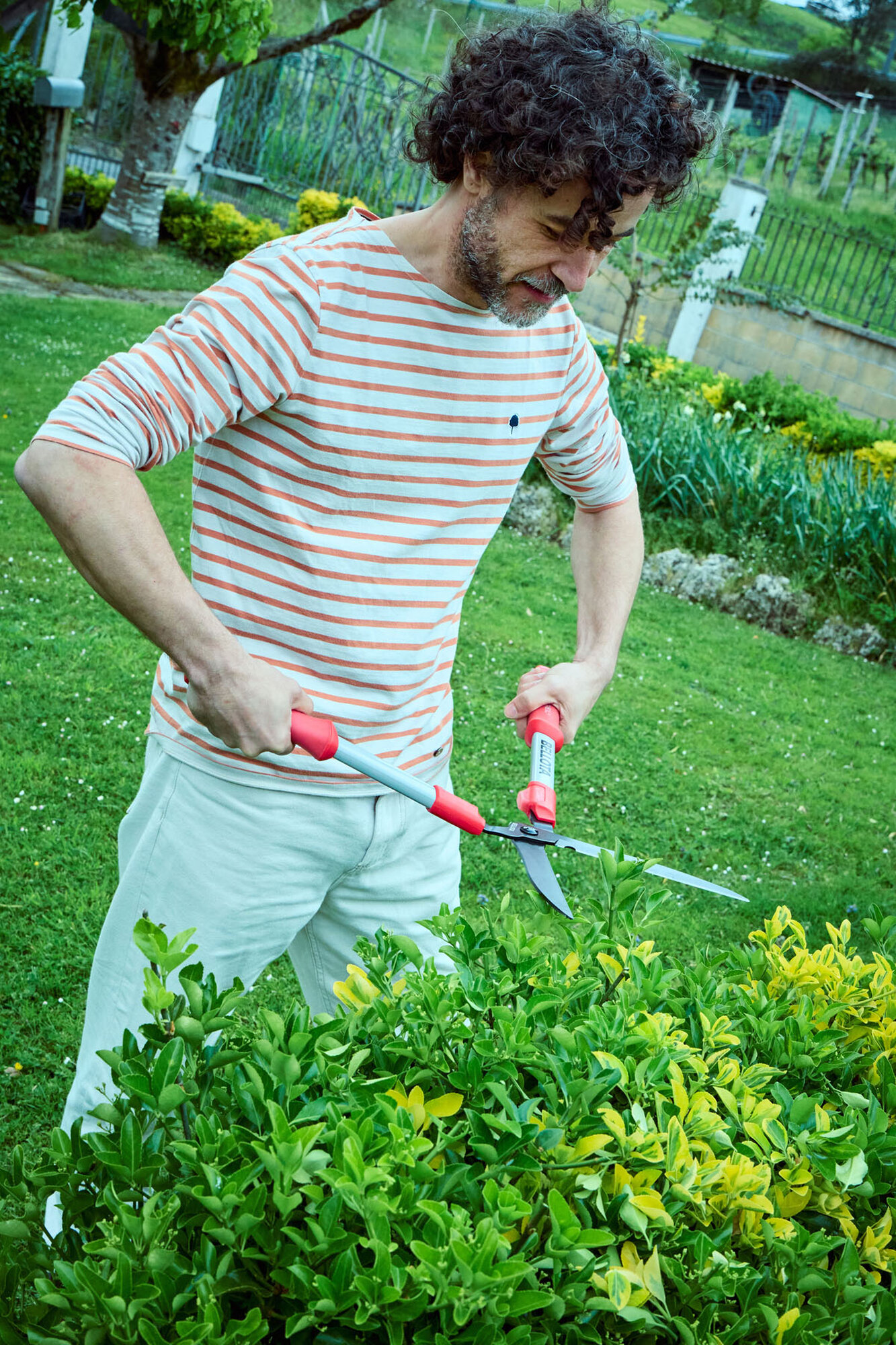Cortasetos con mangos ComfortGel hoja recta / 3470R