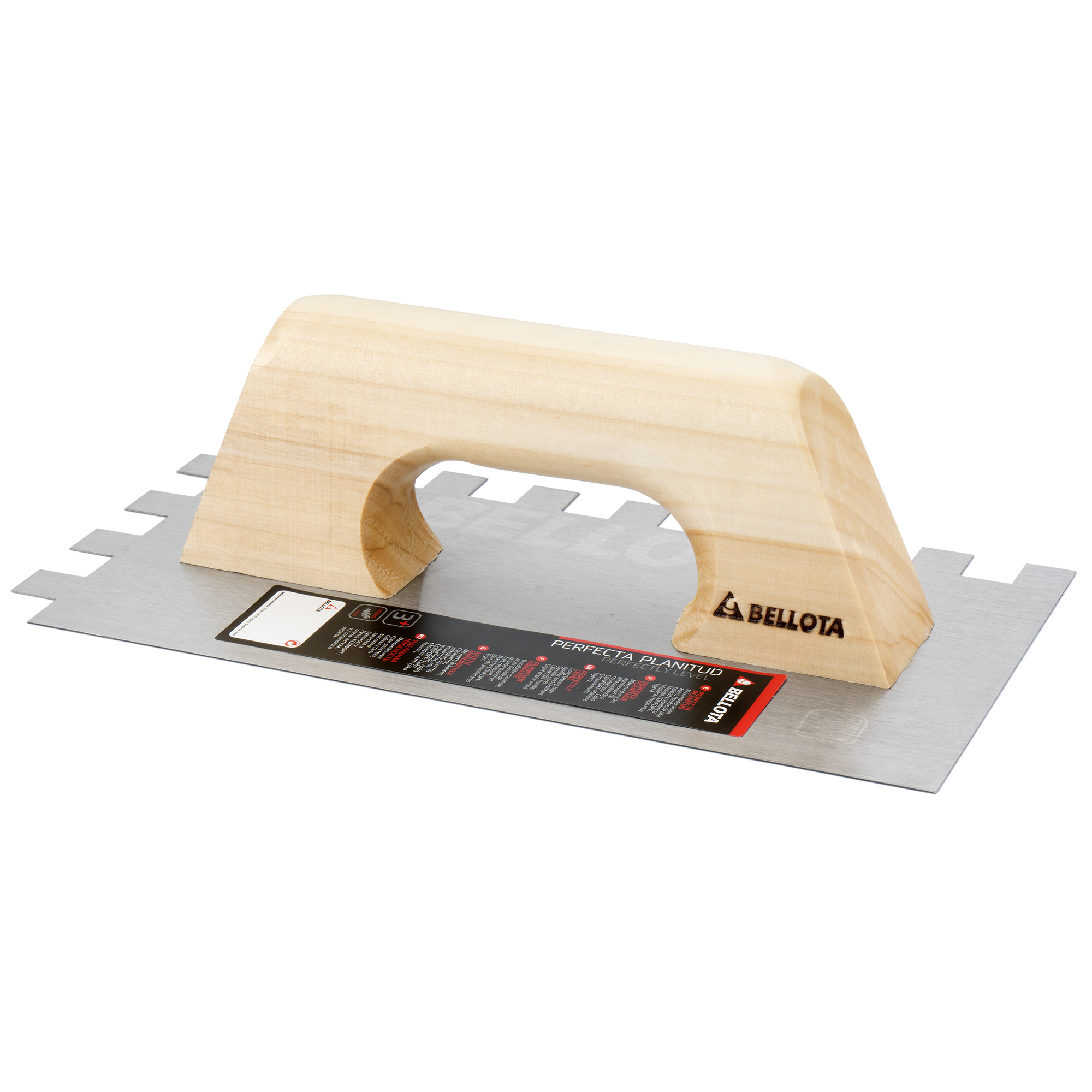 Peine diente castillo con mango de madera 15 mm / 587315