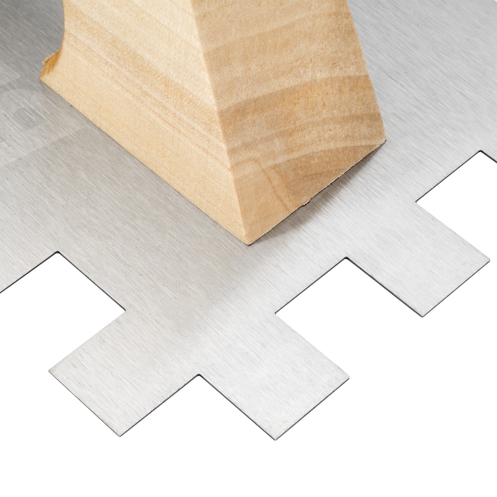 Peine diente castillo con mango de madera 20 mm / 587320