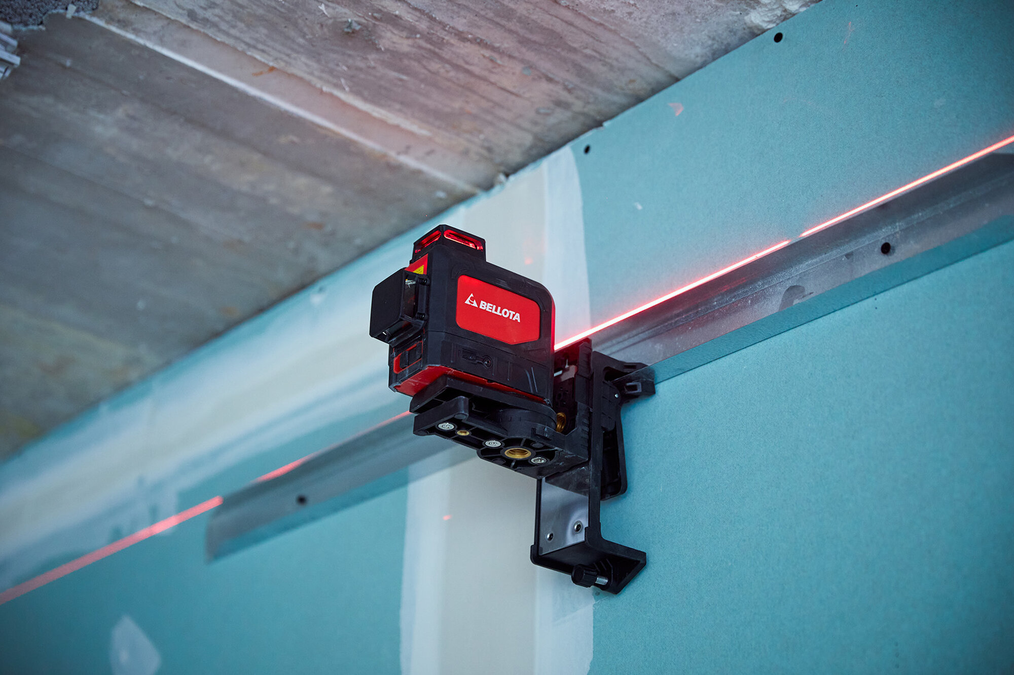 Soporte magnético giratorio con rosca 1/4' para niveles láser / NIVIMAN