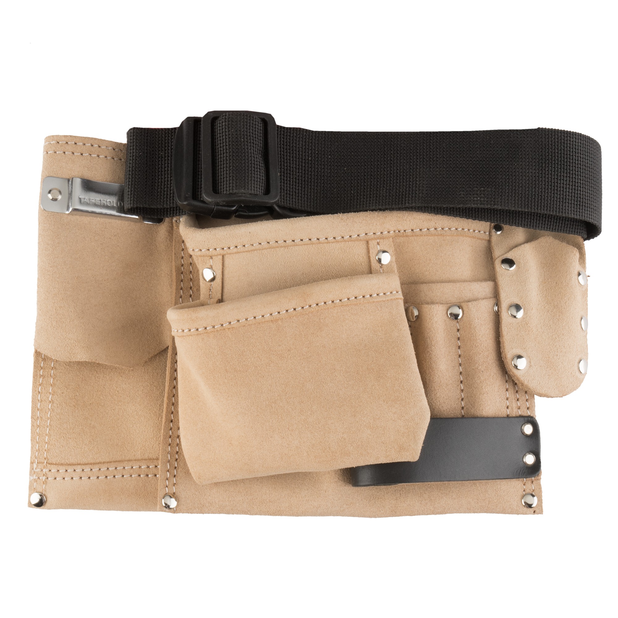 Cinturón porta-herramientas de piel con 6 bolsillos / PC6BOL