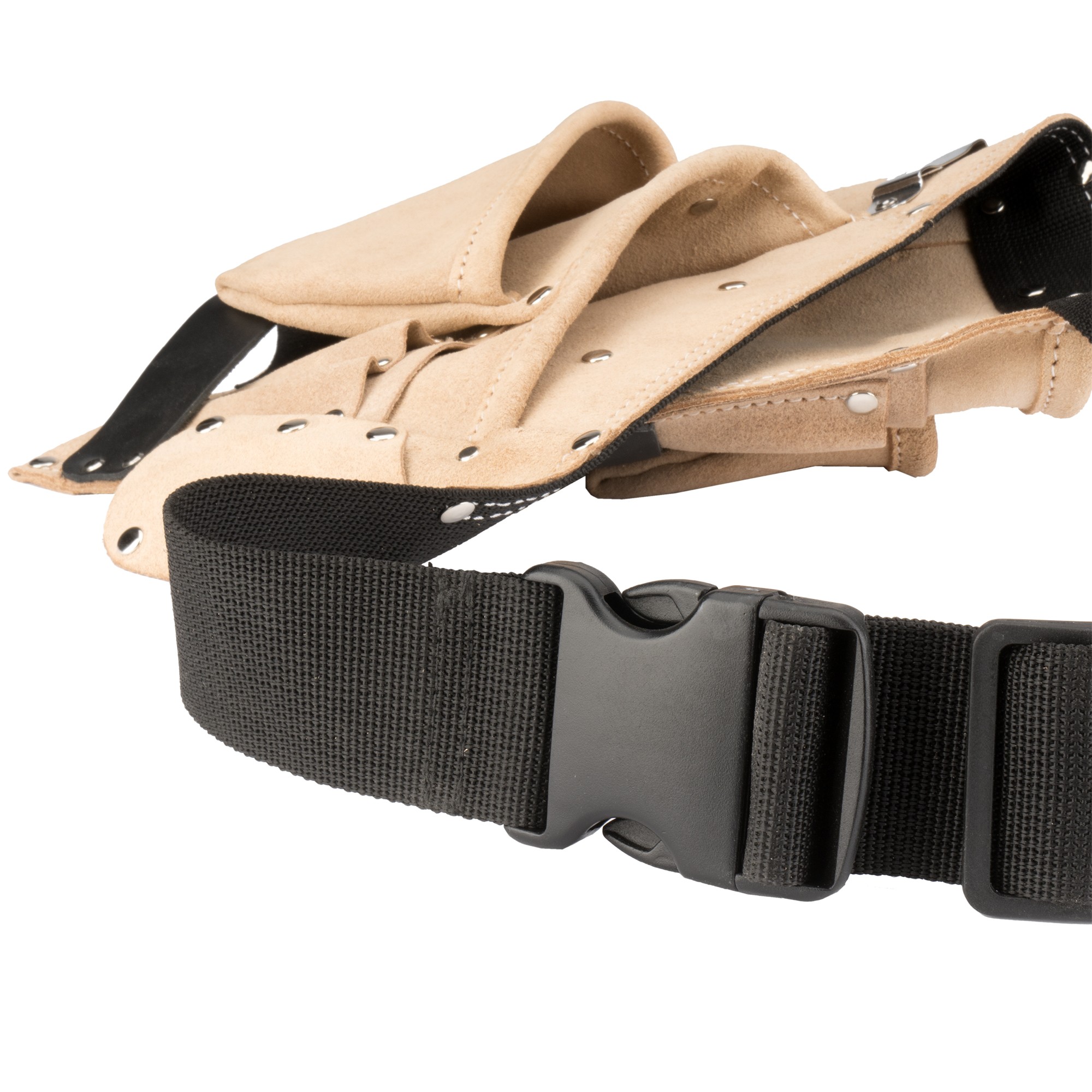 Cinturón porta-herramientas de piel con 6 bolsillos / PC6BOL