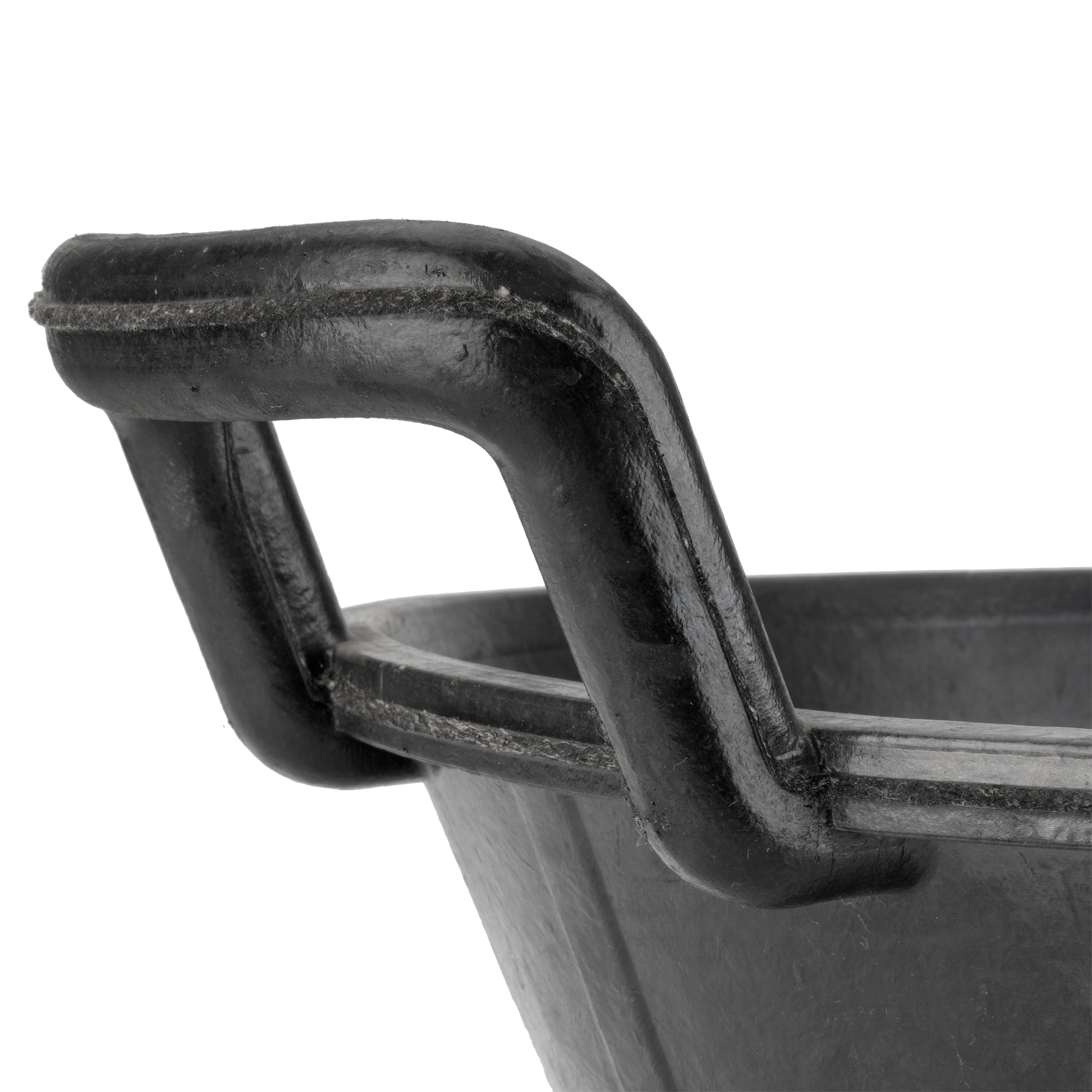 Cubo de caucho espuerta 11 litros negro / BKCESPU11BP