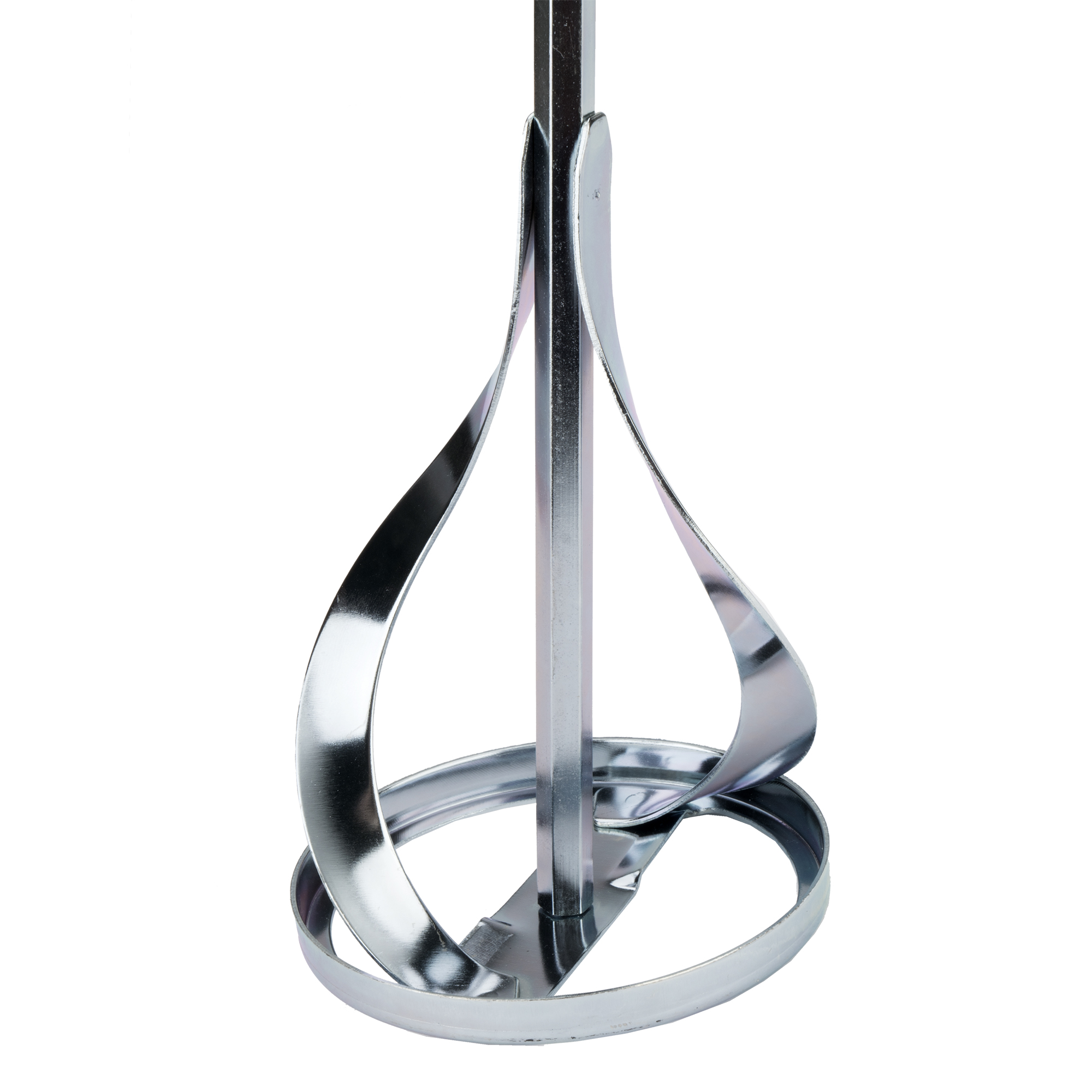 Varilla mezcladora K1, diámetro 80 mm con acople hexagonal de 8 mm para pintura / MK180HEX8