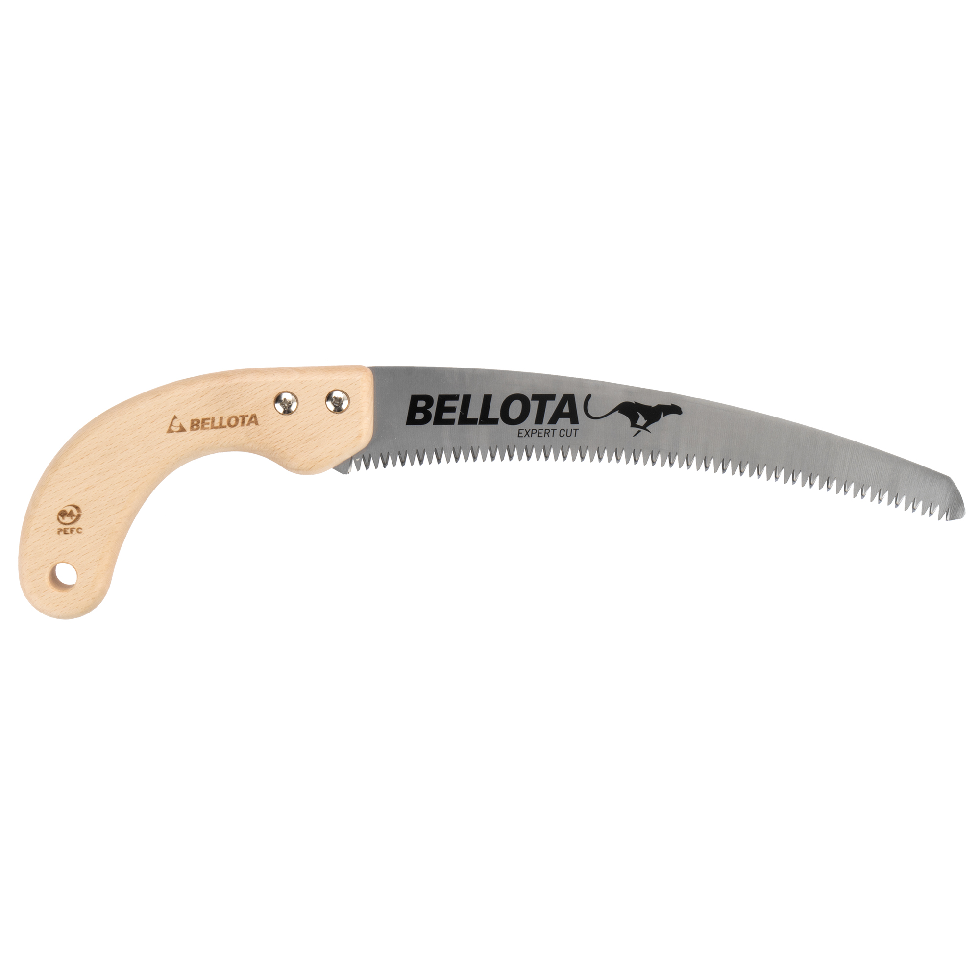 Serrucho Guepardo con hoja curva de 11" y mango de maderacurvo. Incluye funda / 454MC11