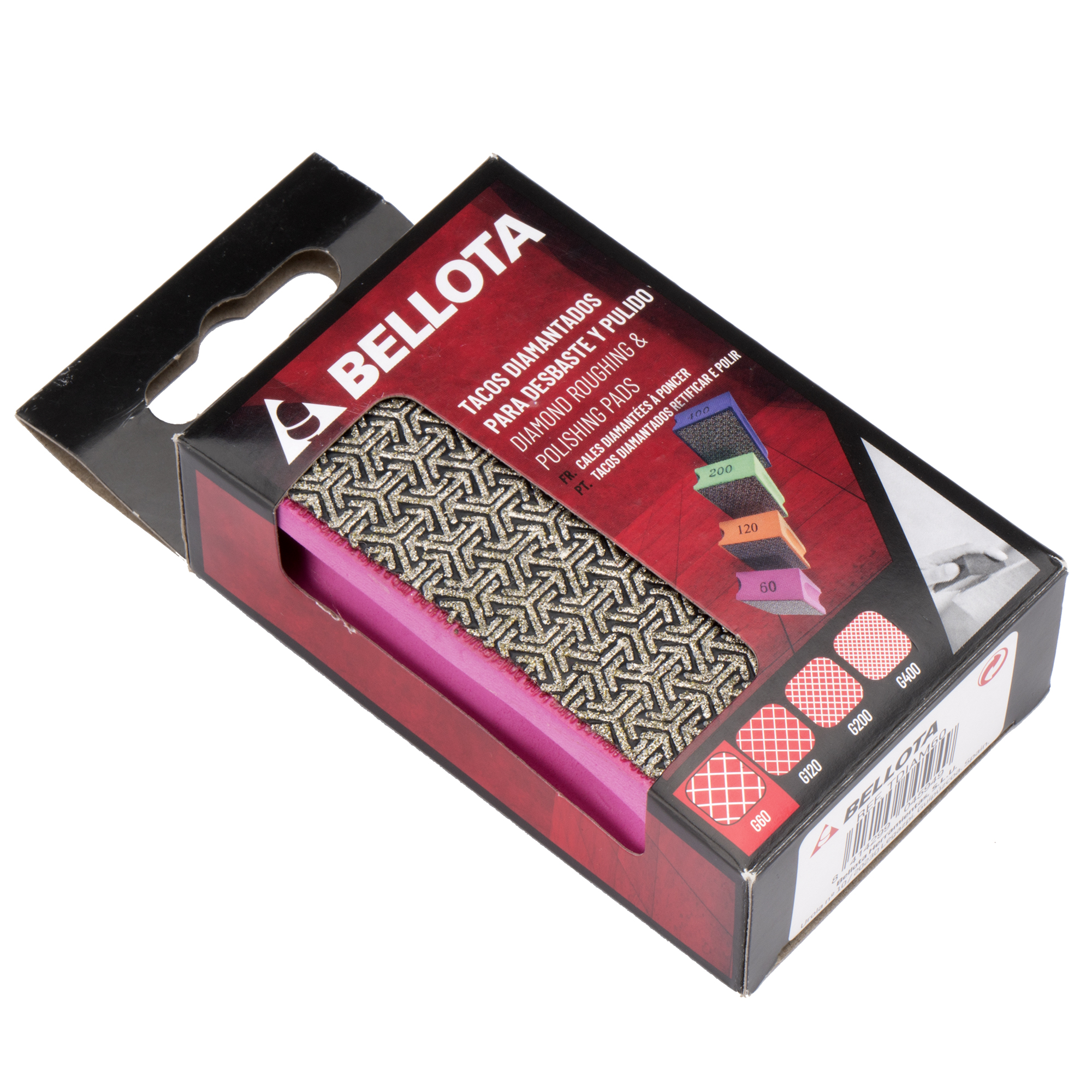 Taco diamantado para desbaste - grano 60 / TDIAM60