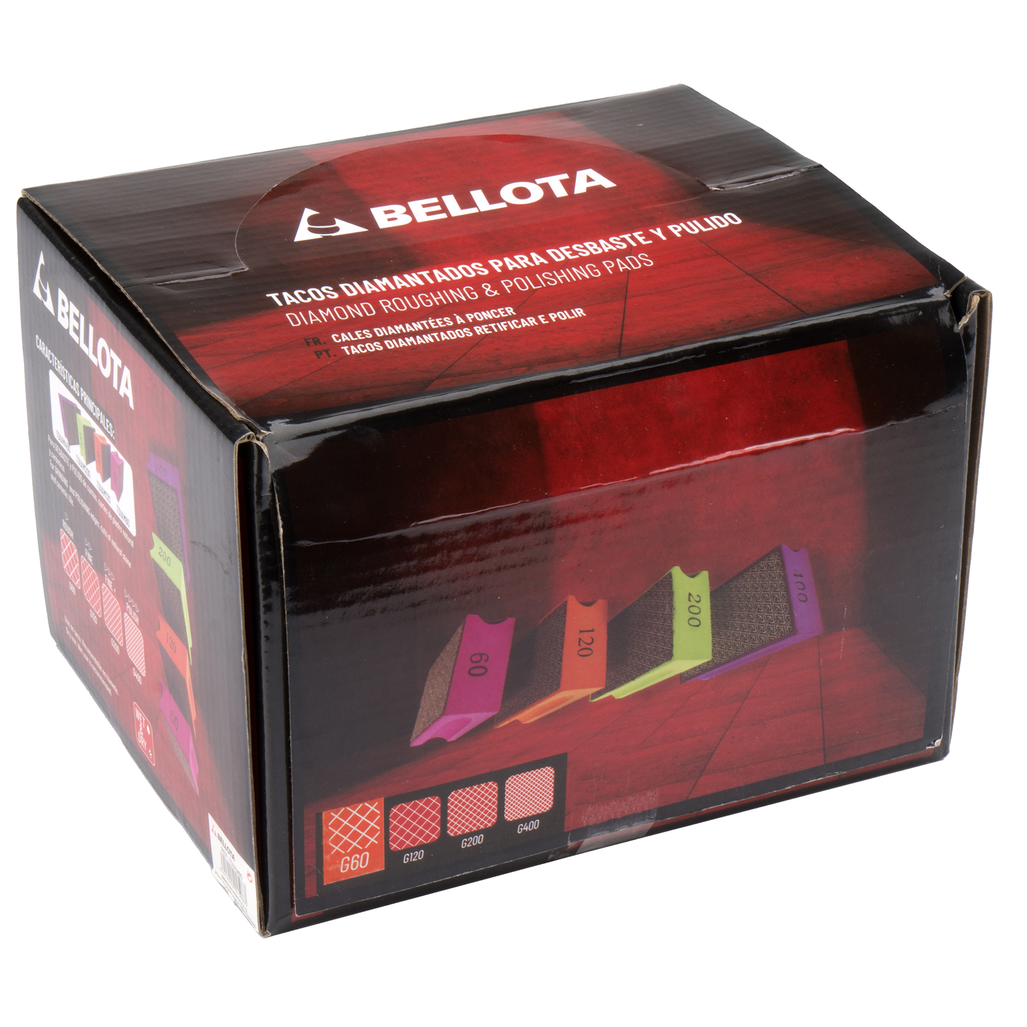 Taco diamantado para desbaste - grano 60 / TDIAM60