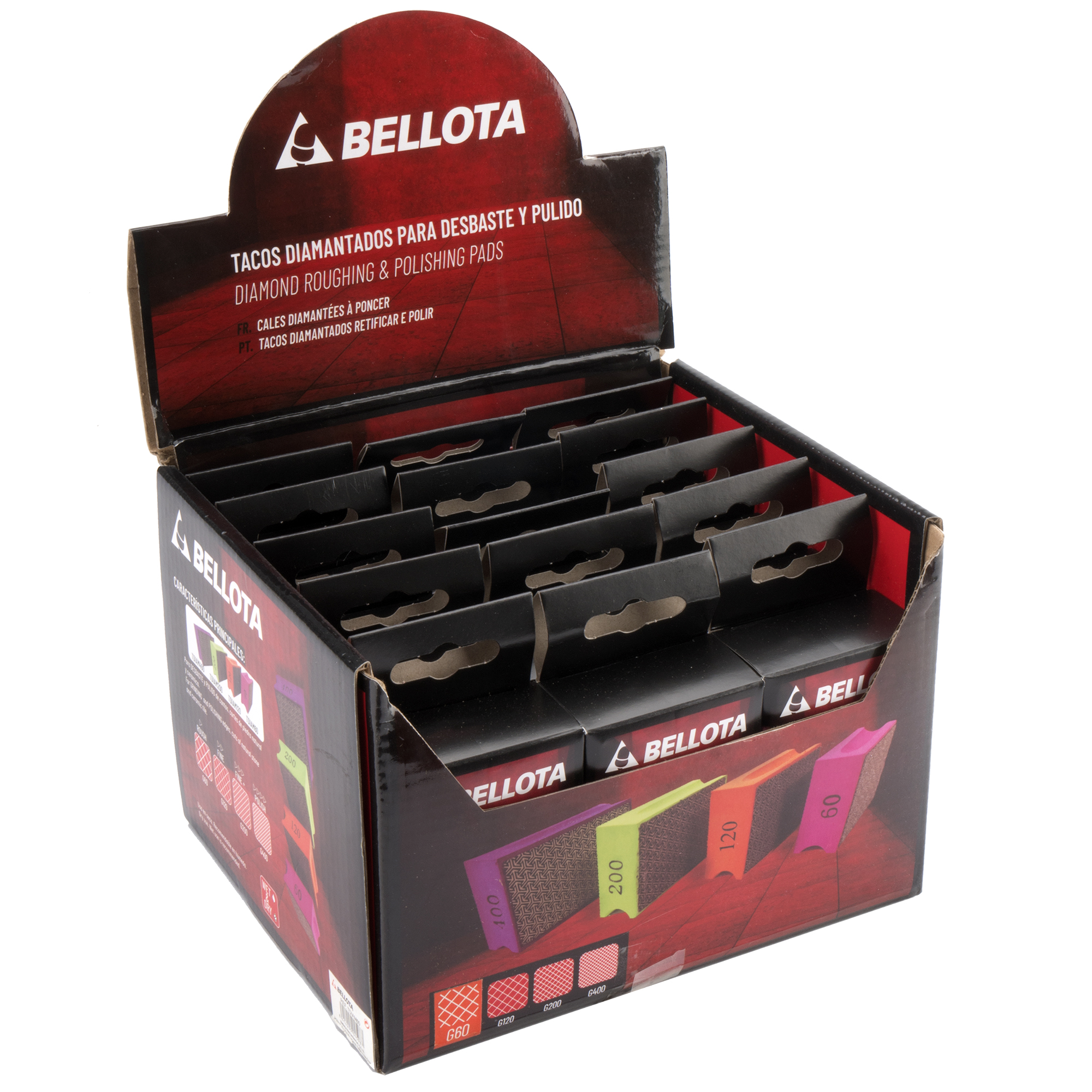 Taco diamantado para desbaste - grano 60 / TDIAM60