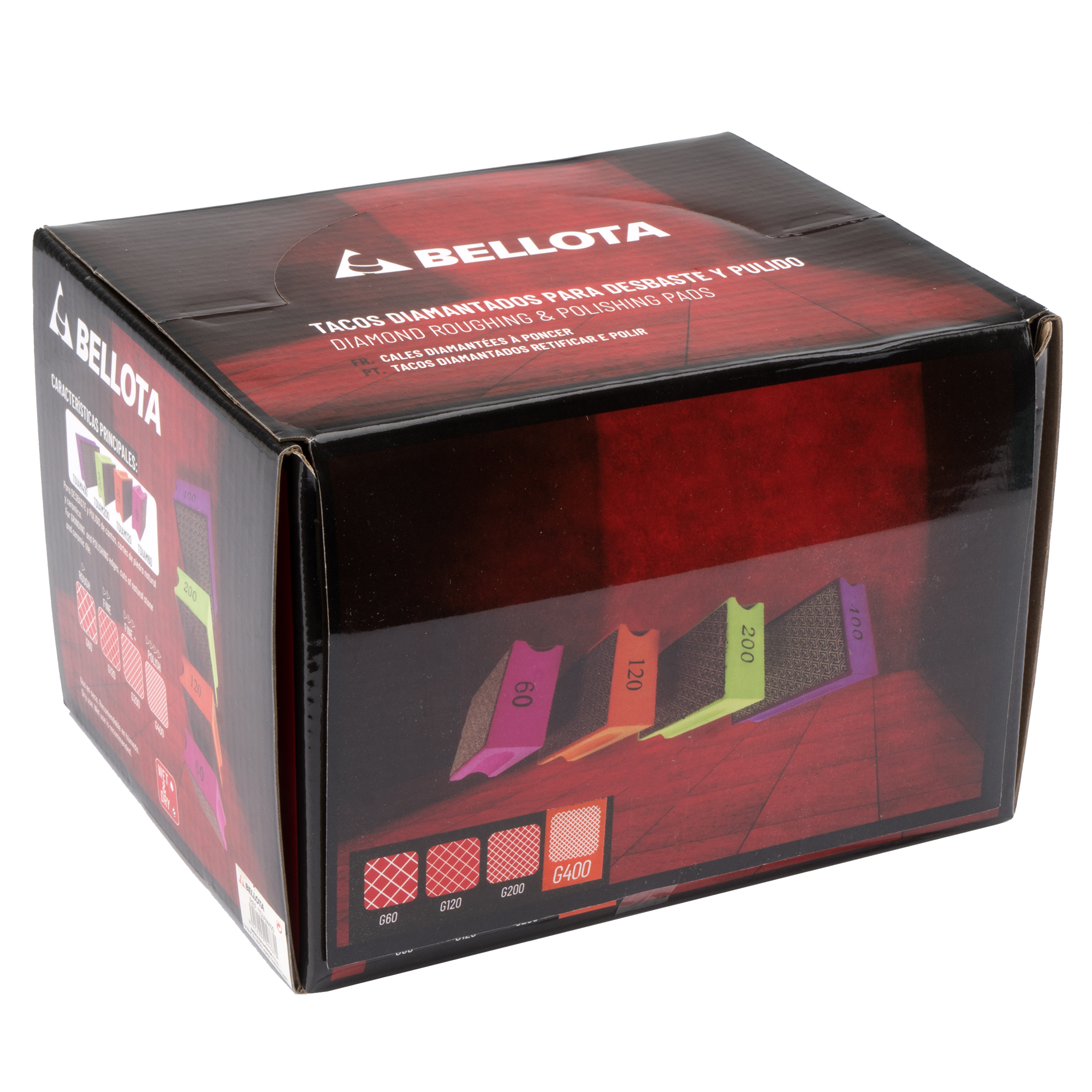 Taco diamantado para pulido - grano 400 / TDIAM400