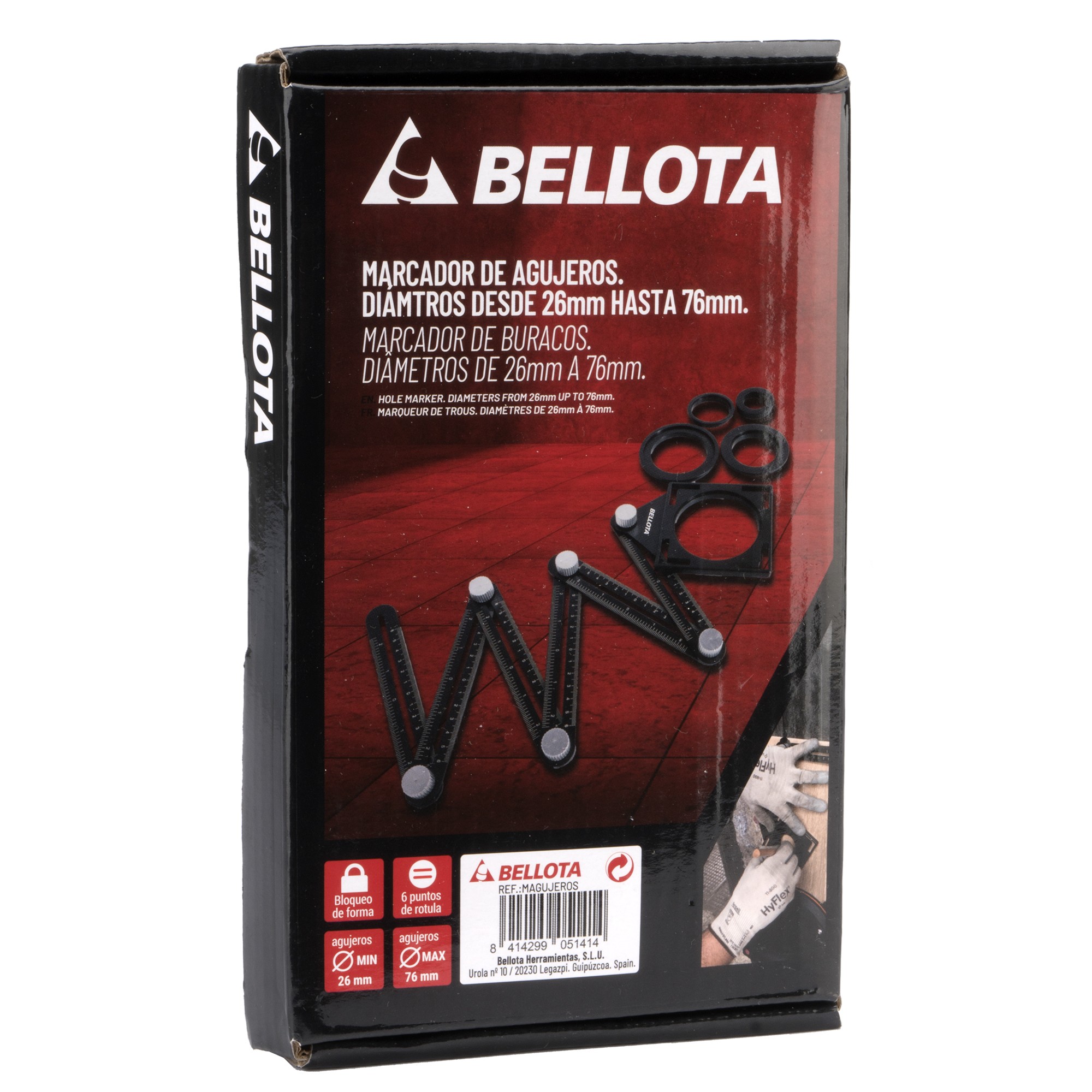 Marcador para agujeros de 1040 mm / MAGUJEROS