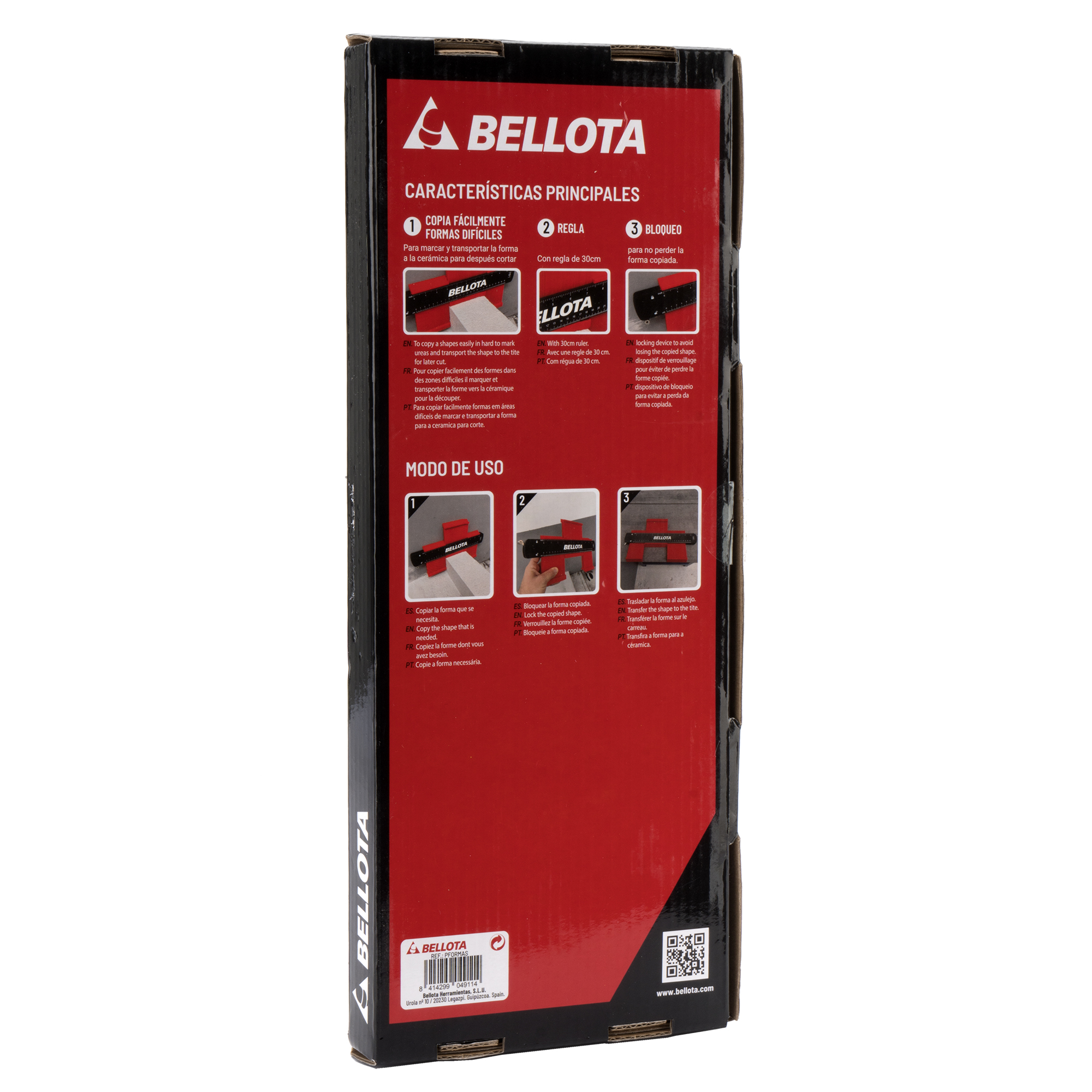 Plantilla para formas de 260 mm / PFORMAS