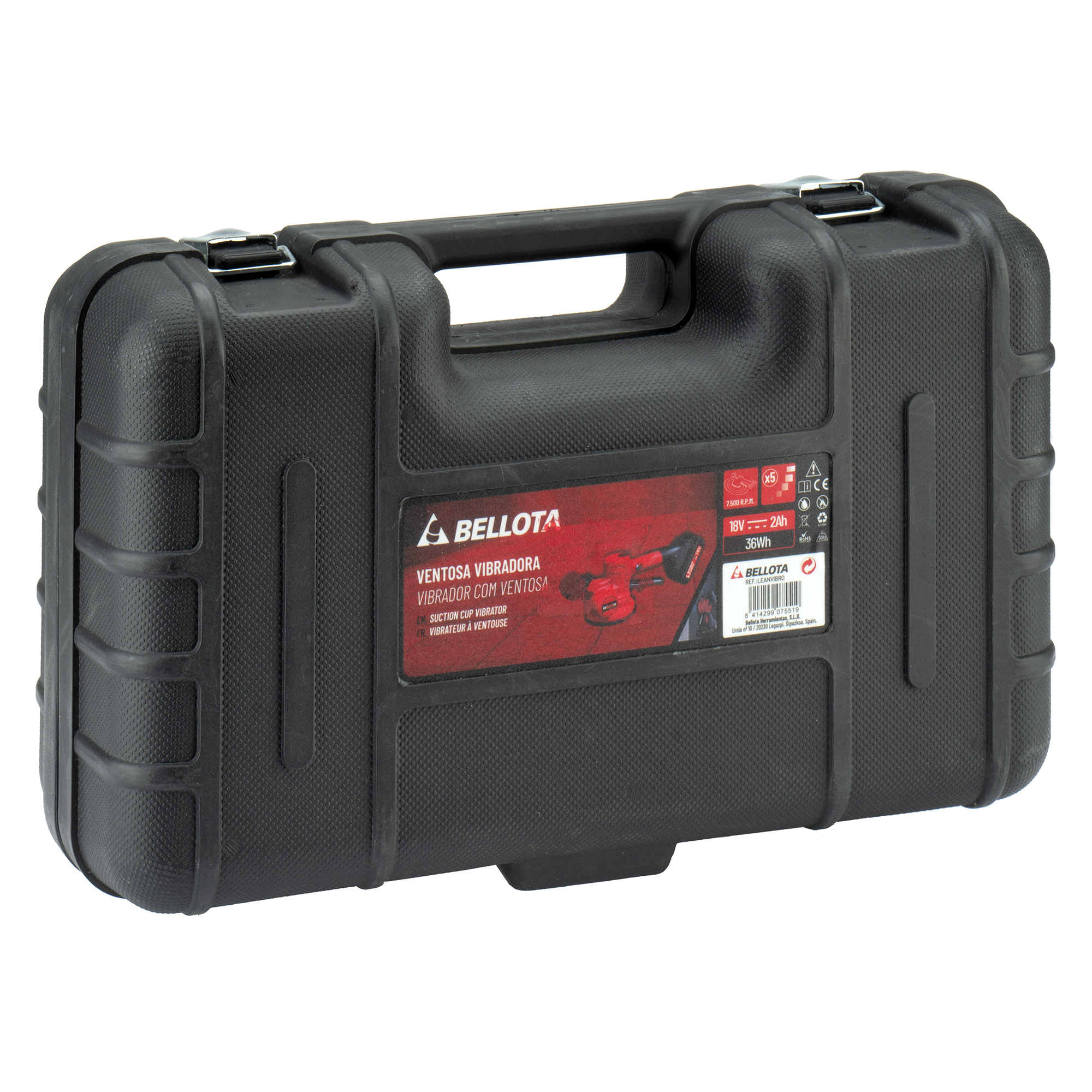 Vibrador ventosa para la instalación de cerámica 220 v enchufe tipo C-F / LEANVIBRO