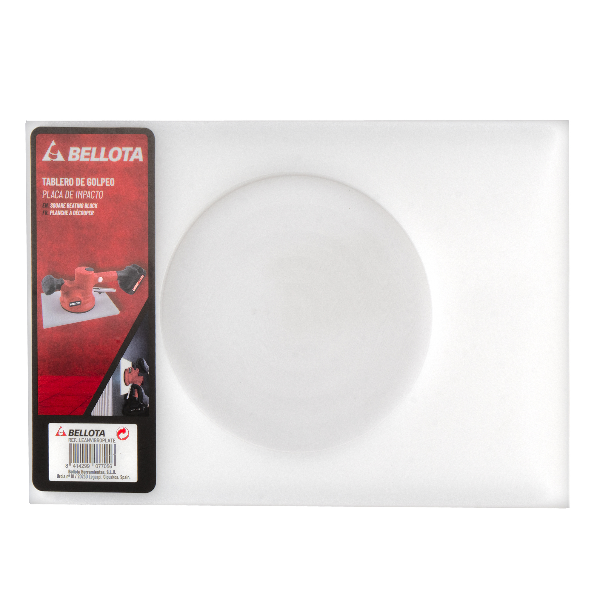 Plato para el vibrador ventosa LEANVIBRO / LEANVIBROPLATE