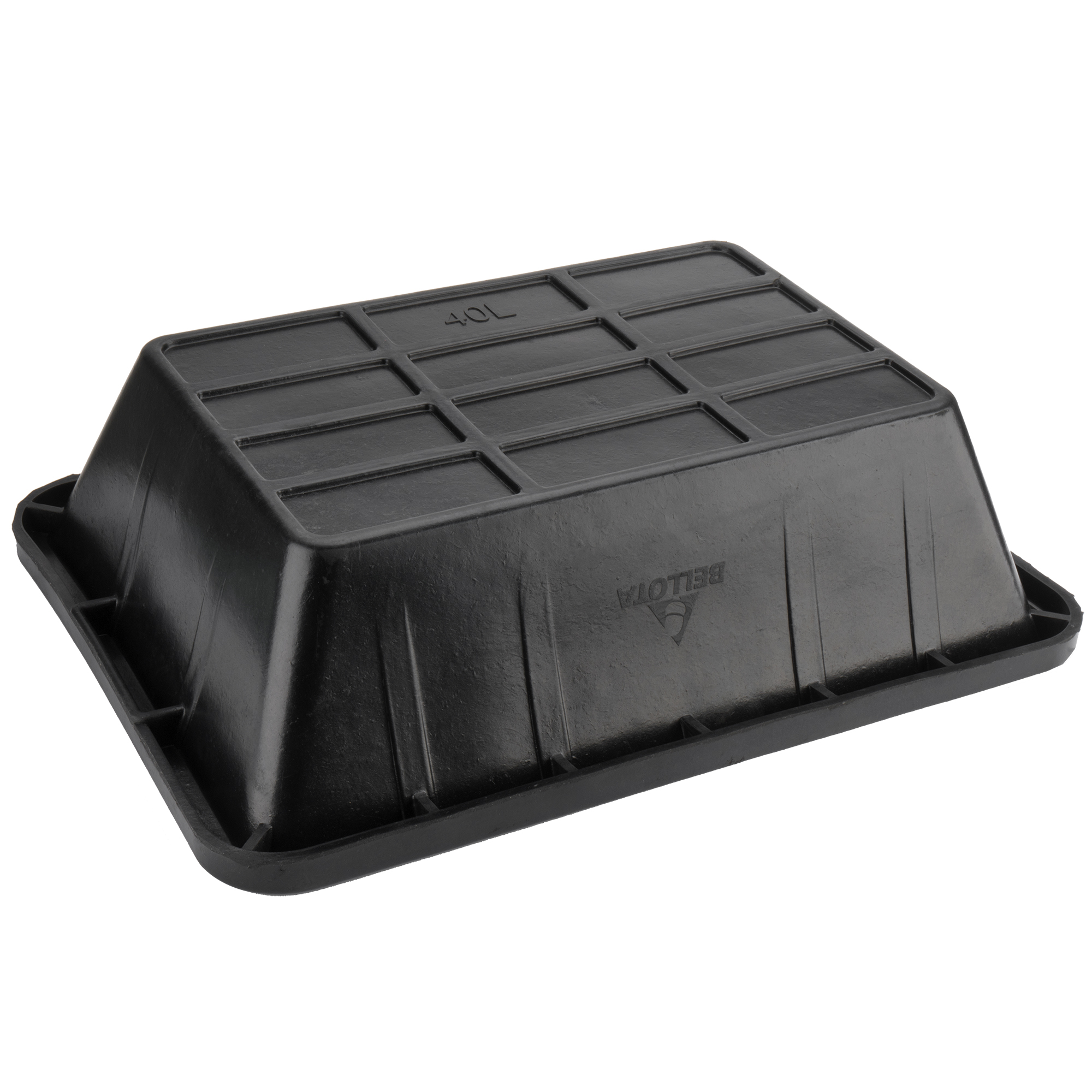 Gaveta de caucho 40 litros negra / BKCGAVE40BP